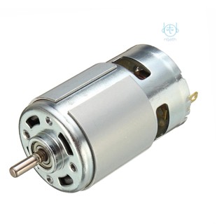 [mjia] มอเตอร์แบริ่ง 775 DC 12V-36V 3500-9000RPM แรงบิดสูง เสียงเบา DC อุปกรณ์เสริม