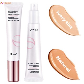 Ocheal บำรุงผิวให้ความชุ่มชื้น Silky Foundation Moisturizing Isolation Bb Cream แต่งหน้านมด้านหน้า Brightening Skin Color Base คอนซีลเลอร์ veemm