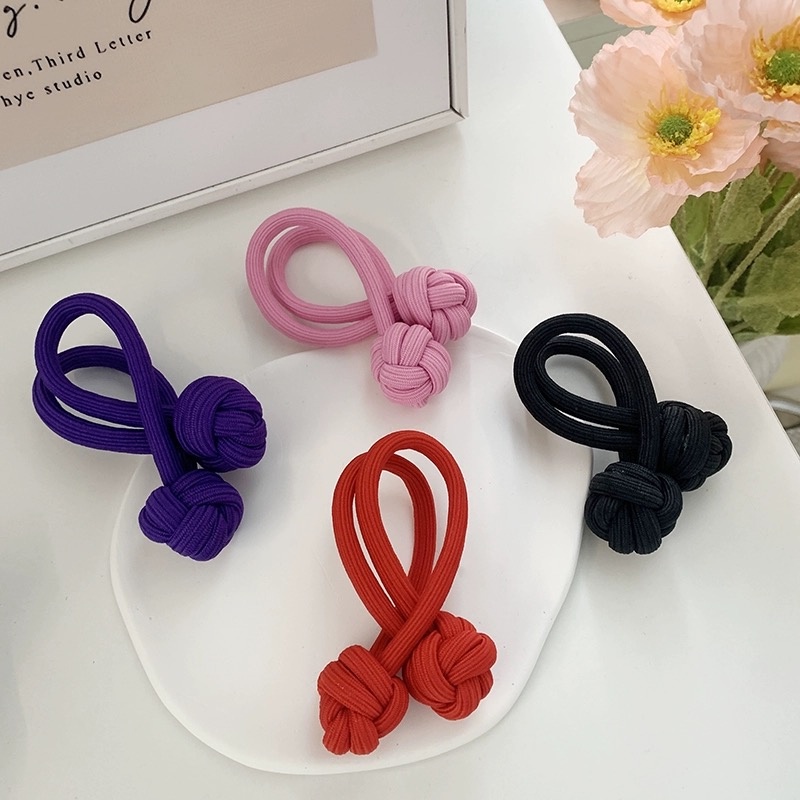 ยางรัดผม ยางรัดผม ผ้าขนหนู ห่วงยางมัดผม ขี้เล่น ที่มีสีสัน ผูกปม ผูกปม รัด ผู้หญิง น่ารัก ที่มีชีวิตชีวา สาวหวาน หางม้าสูง ทนทาน ไม่เจ็บ