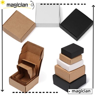 Magic กล่องกระดาษคราฟท์ แฮนด์เมด 9 ขนาด สําหรับใส่เครื่องประดับ งานปาร์ตี้ งานแต่งงาน 10 ชิ้น