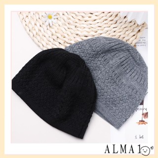 Alma หมวกมุสลิม หมวกถัก หมวก Kippah ผู้ชาย หมวกมัสยิดอธิษฐาน