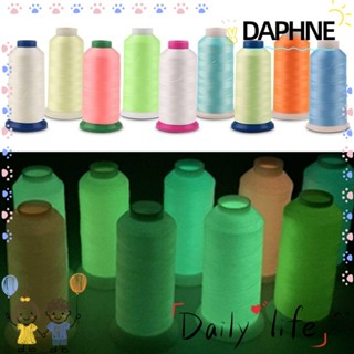 Daphne ด้ายเรืองแสงในที่มืด 1000 หลาสําหรับเย็บปักถักร้อย | เรืองแสง Diy