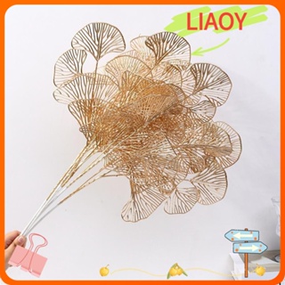 Liaoy ใบบัวยูคาลิปตัสประดิษฐ์ DIY สําหรับตกแต่งงานแต่งงาน