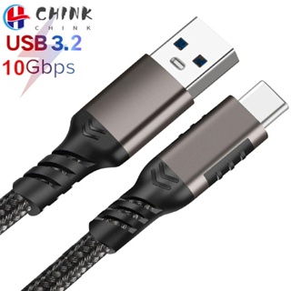 Chink สายเคเบิลฮาร์ดดิสก์ Type-C USB C 3A PD 60W QC 3.0 ชาร์จเร็ว