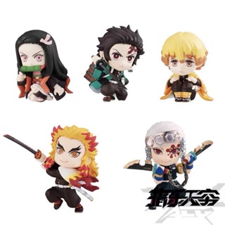 [ของแท้] Bandai ของเล่นอาหาร Demon Slayer ADVERGE MOTION 4 Tanjirou Nezuko Zenitsu Yanzhu Sound Column 5IDQ