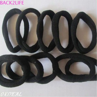 Back2life ยางรัดผม 10 ชิ้น หางม้า สร้อยข้อมือ ยืดหยุ่น ผู้หญิง เด็กผู้หญิง ยางรัดผม