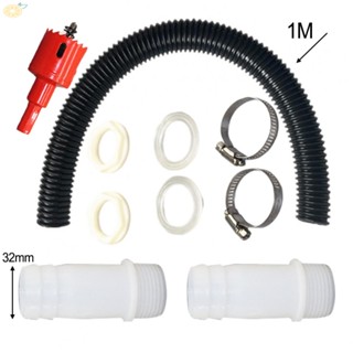 【VARSTR】Hose Barbed Fitting For Connecting Buckets Rain Barrels Sealing Rubber