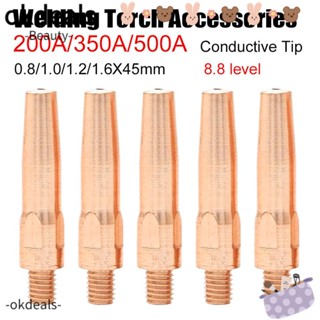 OKDEALS ชุดหัวแร้งเชื่อมบัดกรี 8.8 ระดับ 200A 350A 500A 5 ชิ้น