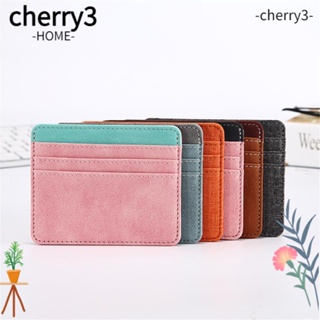 Cherry3 ใหม่ กระเป๋าสตางค์ ใส่บัตรได้ เหมาะกับการเดินทาง