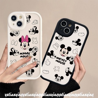 เคสโทรศัพท์มือถือ TPU กันกระแทก ลายการ์ตูนมิกกี้เมาส์น่ารัก สําหรับ Infinix Smart 5 6 Hot 11 11s 10s 10T 10 9 Play Hot 11s 11 10s 10T 10 Lite Note 8