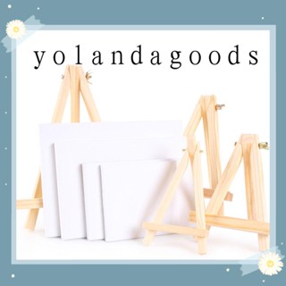 Yola ภาพวาดผ้าใบขนาดเล็ก Diy พร้อมขาตั้งสําหรับตกแต่งบ้าน