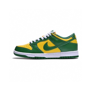 รองเท้ากีฬาลําลอง รุ่น Dunk Low Brazil Dunk CU1727-700 CU1727-700 41 k สีเหลือง สีเขียว สําหรับผู้ชาย