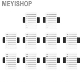 Meyishop Eyelash Extension Hand  Tray 8 Rows White Time Saving for Salon