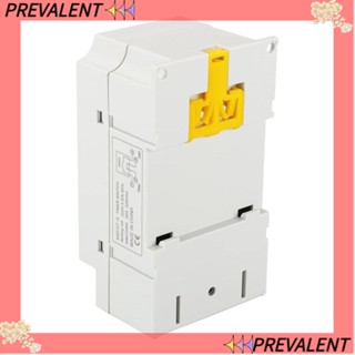 Preva สวิตช์ควบคุมเวลาไฟฟ้า พลาสติก สีขาว 50 60Hz 220v 25A