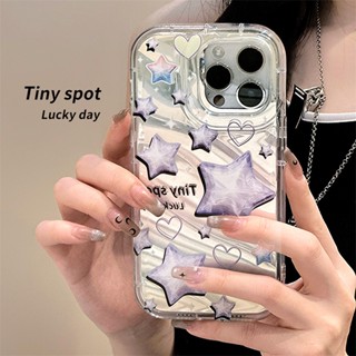 [พร้อมส่ง] เคสป้องกันโทรศัพท์มือถือ ลายกระดาษกระจก สําหรับ Apple iPhone 15 14 13 12 11 PROMAX XS XR XSMAX SE2020 6 7 8PLUS MINI