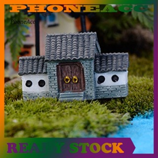 Phoneacc บ้านตุ๊กตาจิ๋ว DIY สําหรับตกแต่งบ้านตุ๊กตา สวน