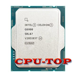 ใหม่ โปรเซสเซอร์ CPU Intel Pentium G6900 3.4 GHz Dual-Core 4 เธรด Intel 7 10NM L3=4M 46W LGA 1700