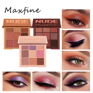 พร้อมส่ง MAXFINE พาเลตต์อายแชโดว์ เนื้อแมตต์ สีสันสดใส