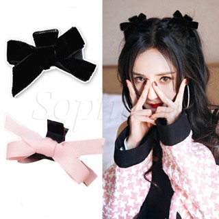 thin ribbon hair clip INS style sweet Butterfly Bow Hair Clip party accessories Gift for women