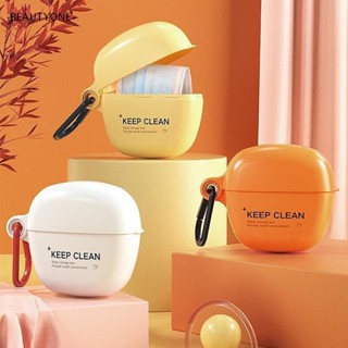 TOPBEAUTY กล่องเก็บหน้ากาก กันฝุ่น กันชื้น แบบสร้างสรรค์ สําหรับนักเรียน