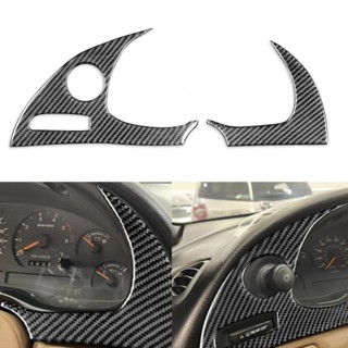 ⚡SUPERSL-TH⚡Dashboard Trim Pair Replacement Set Speedometer Surround Cover Trim 2 Pcs⚡NEW 7