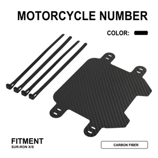 JFG MOTO Number Plate For Sur-Ron X S Motorcycle MOTOCROSS