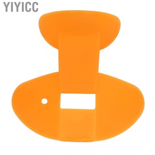 Yiyicc Nose Flute Plastic Breath Training Tongue Lightweight Professional Odor Free Orange for Children Home