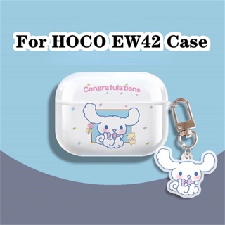 【เคสบ้าน】สําหรับ Hoco. Ew42 เคสใส ลายการ์ตูนคุโรมิ สําหรับ HOCO เคสหูฟัง แบบนิ่ม สําหรับ EW42