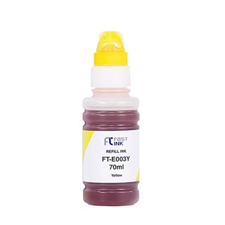 FAST INK หมึกเติม สีเหลือง สำหรับ Epson003Y