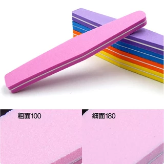 เครื่องมือทําเล็บ ตะไบฟองน้ํารูปเพชร ตะไบขัด ซ่อมเล็บ แถบถู ยาทาเล็บกันน้ํา
