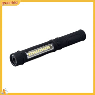 ทะเลเขียว|  ปากกาไฟฉาย LED COB แบบสว่างพิเศษ พร้อมคลิปหนีบ สําหรับตรวจสอบการทํางาน