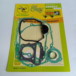 ประเก็น Bee Gasket (ปะเก็นตราผึ้ง) ชุดใหญ่ HONDA WAVE110i (มียางครอบวาล์ว) สินค้าอย้่างดี สินค้าพร้อมส่ง ส่งเร็ว สั่งเลย