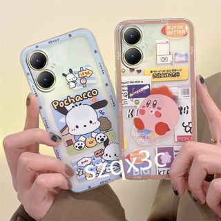 พร้อมส่ง เคสโทรศัพท์มือถือ ซิลิโคนนิ่ม ใส ปิดด้านหลัง ลายการ์ตูนสนูปปี้น่ารัก สําหรับ VIVO Y27 Y36 Y78 Y36 V27 V27e V25 V25e Y02 Y02A Y77 5G 4G 2023