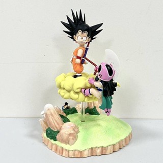 โมเดลฟิกเกอร์ Dragon Ball Goku Kiki Tendon Douyun สําหรับตกแต่งรถยนต์