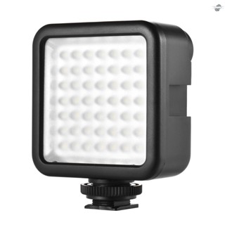 {fly} Andoer W49 Mini Interlock Camera LED Panel Light Dimmable Camcorder Video Lighting With Shoe Mount Adapter for    A7 DSLR