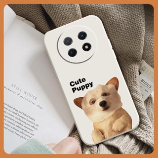 Anti-fall Back Cover Phone Case For Huawei Enjoy 60X/Nova Y91 4G cute Solid color Simplicity Lens package Skin feel silicone