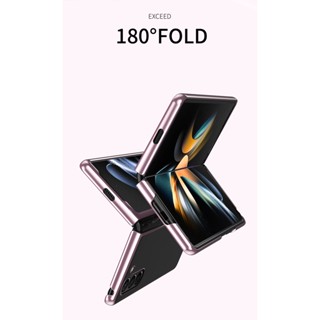 เคสโทรศัพท์มือถือแบบใส พับได้ สําหรับ Samsung Galxy Z Fold2 Z Fold 3 Z Fold4 Z Fold5