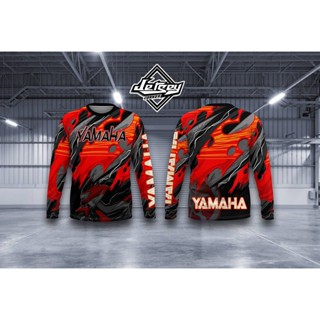 เสื้อกีฬาแขนยาว ลาย yamaha motorcycle riders full sublimation