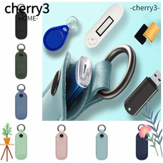 Cherry3 กระเป๋าใส่แฟลชไดรฟ์ USB หนัง