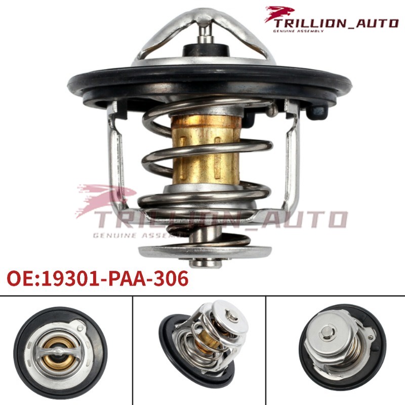 เทอร์โมสตัทหล่อเย็นเครื่องยนต์ สําหรับ HONDA 78°C สําหรับ Accord 4CYL Civic Odyssey Prelude CR-V (19