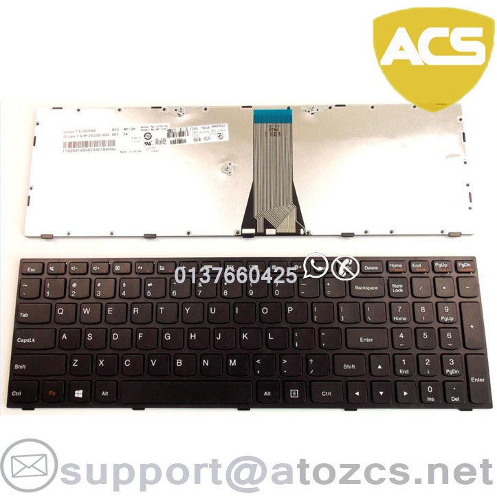 แป้นพิมพ์แล็ปท็อป Lenovo G51-35 G70-35 G70-70 G70-80 B50-30