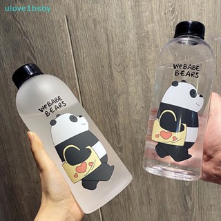 Ulove1bsby ขวดน้ําใส กันรั่ว ลายแพนด้า 1000 มล.