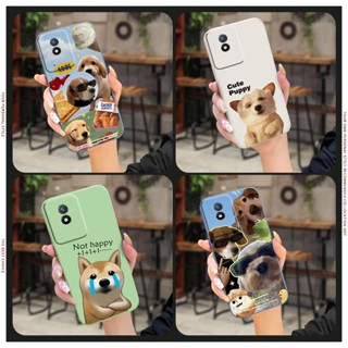 Cartoon protective case Phone Case For VIVO Y02 4G/Y11 2023/Y02A/Y02T
 Back Cover phone case Anti-fall Liquid silicone shell