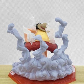 ของเล่นฟิกเกอร์ One Piece Gear 2 Luffy ฝีมือดี จัดเก็บง่าย