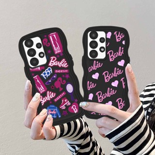 Hostr เคสโทรศัพท์มือถือ TPU ลายกราฟฟิตี้บาร์บี้ สําหรับ Samsung A24 A14 A04 A04E M23 A13 A03S A53 A73 A33 A02 A50S A30S A23 A22 A21S A12 A02S A11 A51 A30 A52 M12 A71 A53 A32