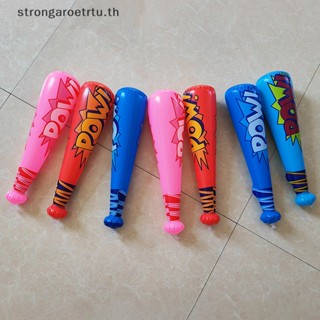 Strongaroetrtu ไม้เบสบอลเป่าลม PVC ลายธงอเมริกัน ขนาด 42 ซม. สําหรับเด็ก