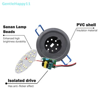 Gentlehappy หลอดไฟคริสตัล LED 4W 220V สําหรับติดเพดาน โคมไฟระย้า