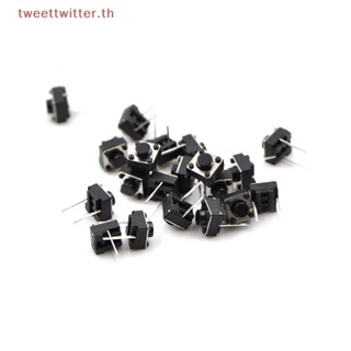 Tweet สวิตช์ปุ่มกด 2 pins 6*6*5 มม. 20 ชิ้น