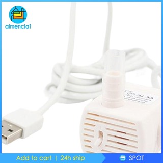 [Almencla1] ปั๊มน้ําพุ USB 200L/H ขนาดเล็ก สําหรับตู้ปลา