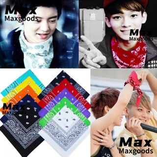 Maxg Bandana ผ้าพันคอ สายรัดข้อมือ สําหรับผู้ชาย